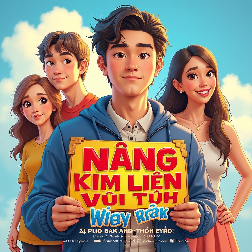 Poster phim Nàng Kim Liên Vui Tính