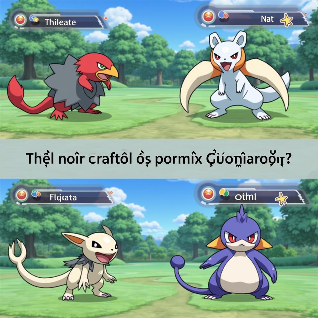 Chiến thuật đỉnh cao trong Pokemon Đại Chiến 4