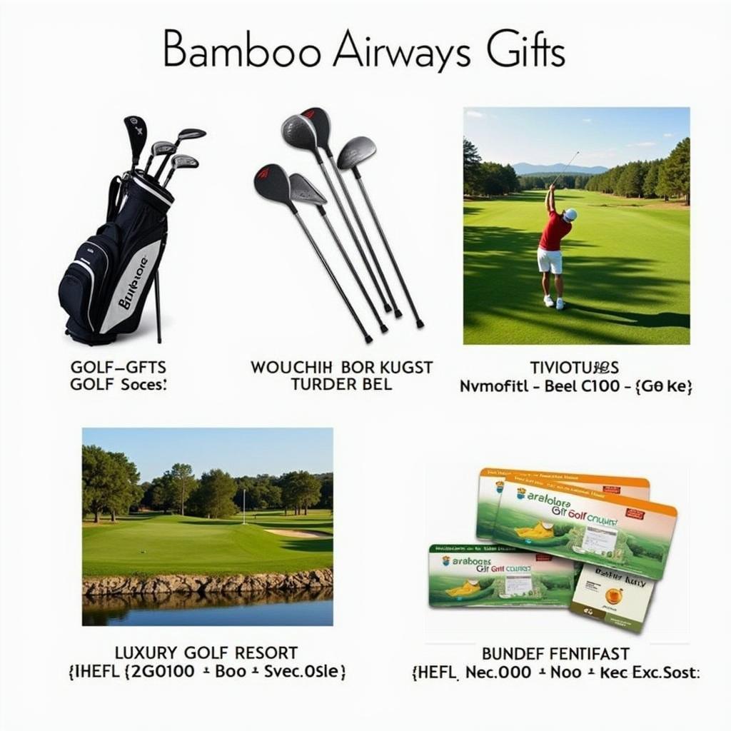 Quà tặng golf từ Bamboo Airways