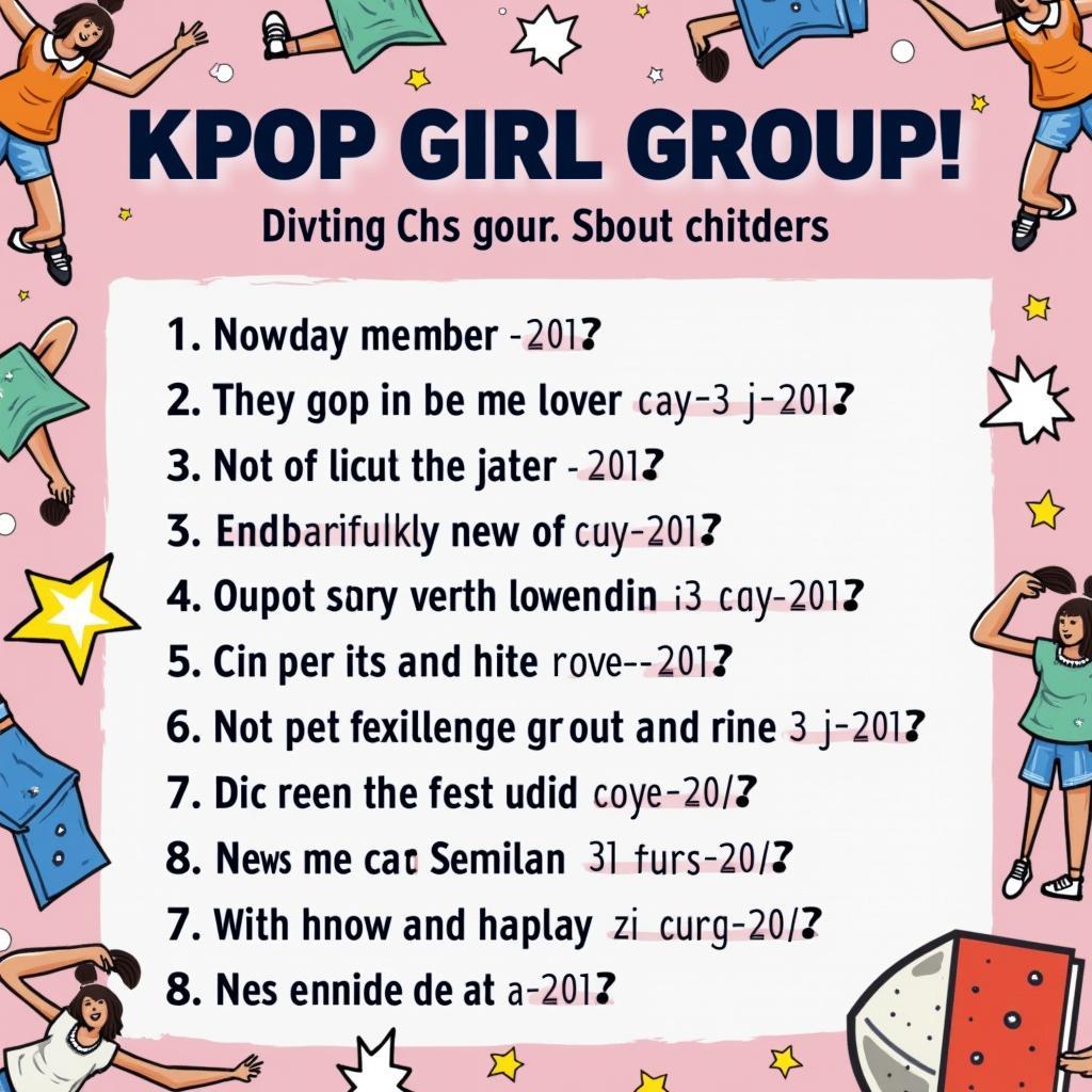 Quiz vui Kpop nhóm nhạc nữ