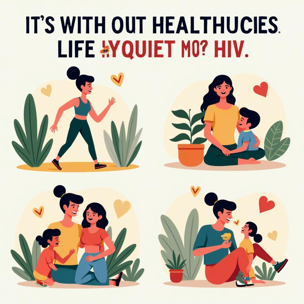 Sống khỏe mạnh với HIV