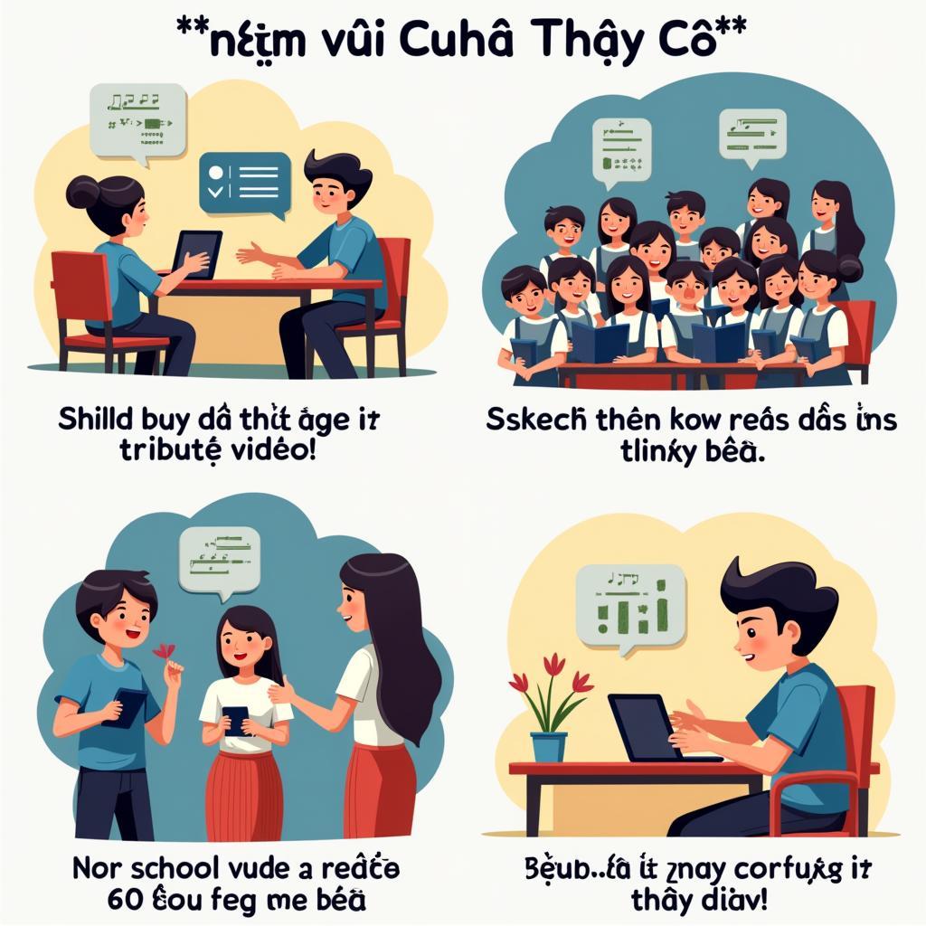 Sử dụng Beat Niềm Vui Của Thầy Cô để sáng tạo