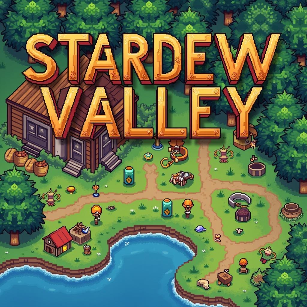 Gameplay của Stardew Valley trên PC