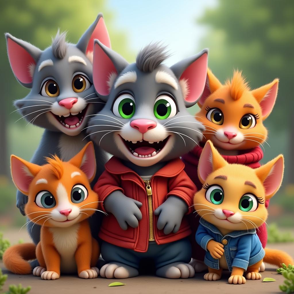 Các nhân vật trong Talking Tom Friends