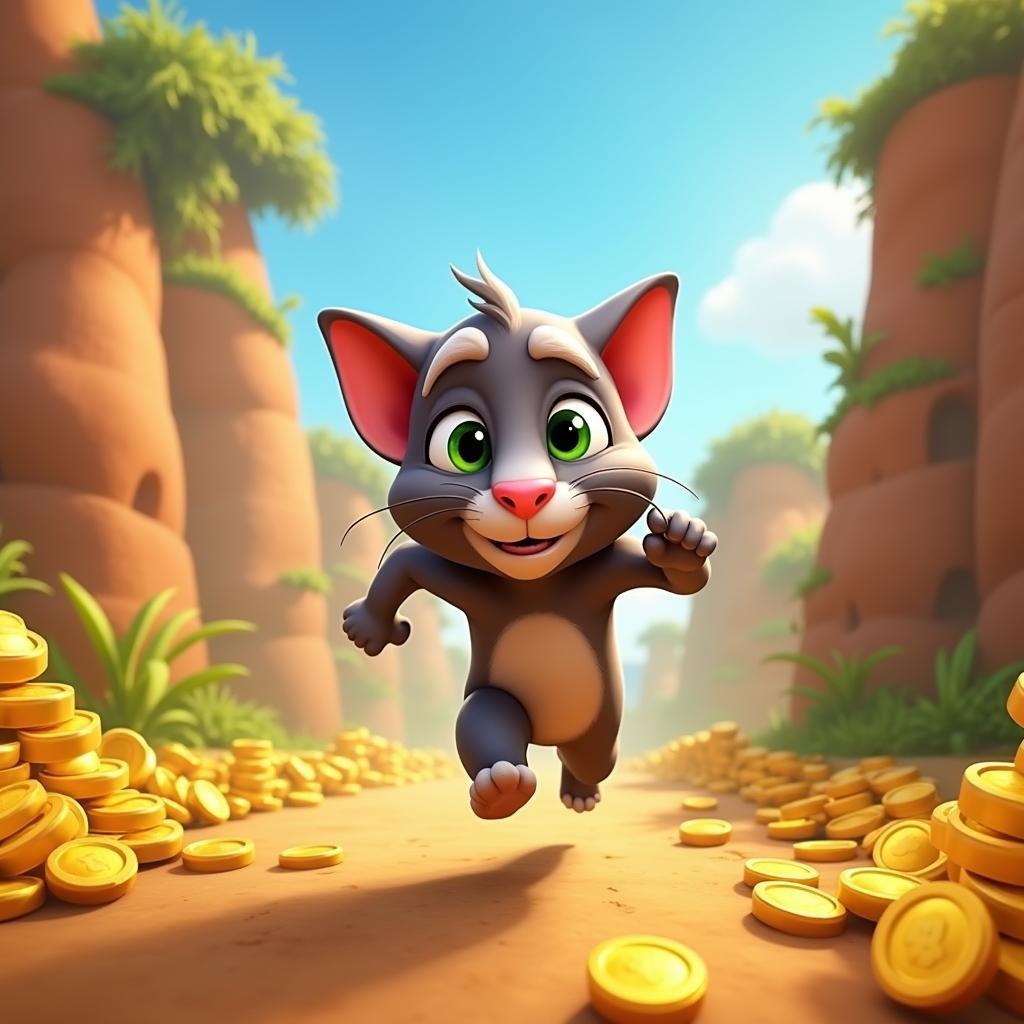 Talking Tom Gold Run: Giải Trí Tuyệt Vời