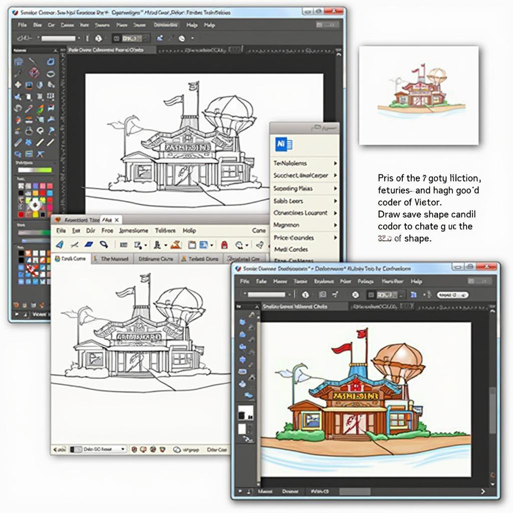 Tạo khu vui chơi vector với Adobe Illustrator