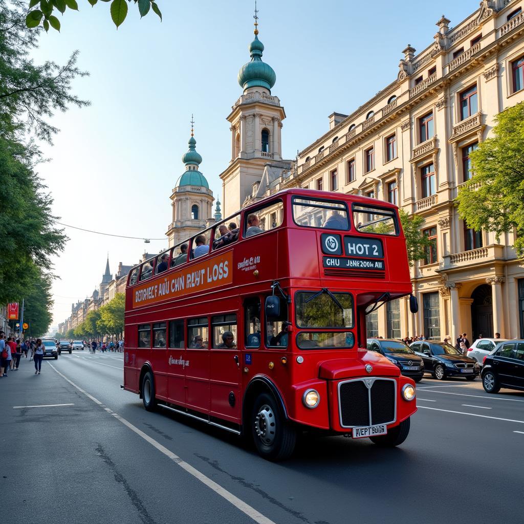 Tour xe buýt hai tầng khám phá Quận 1