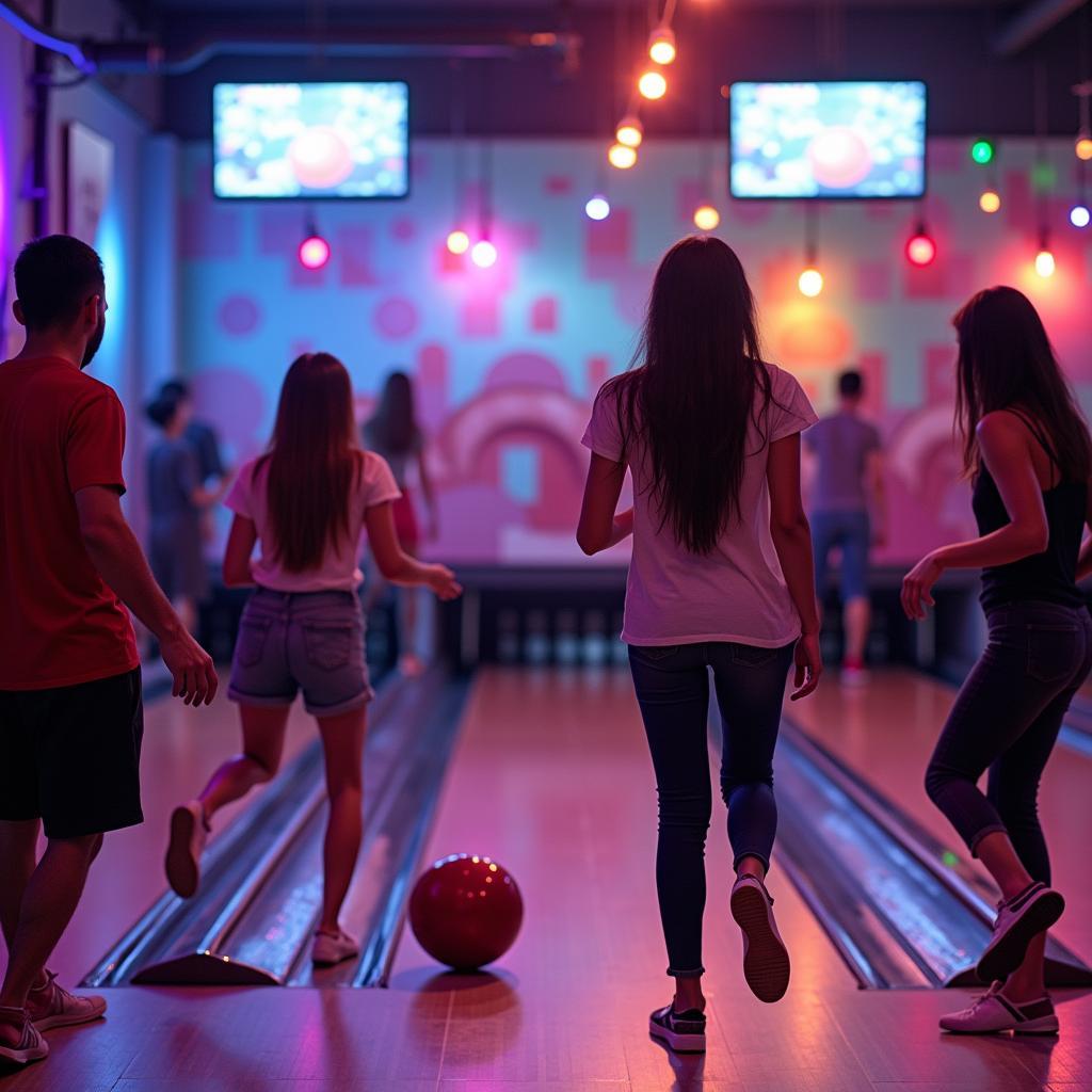 Trải nghiệm bowling tại khu vui chơi ở Bình Thạnh