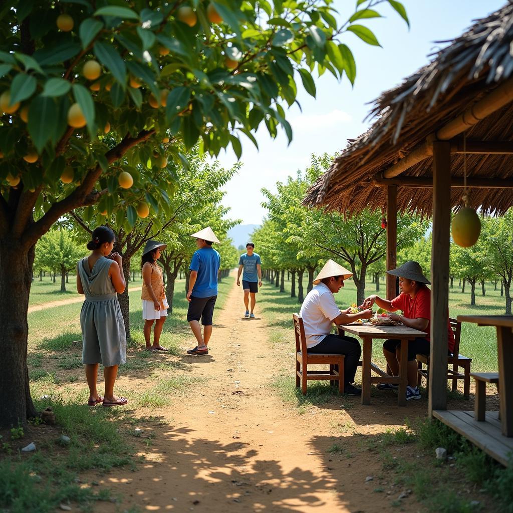 Trải nghiệm cuộc sống miệt vườn ở Tiền Giang