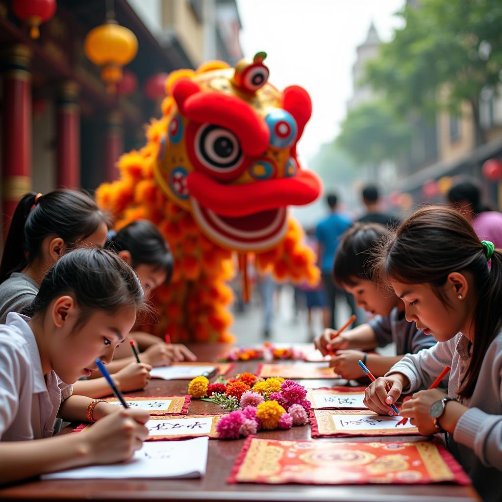 Trải nghiệm văn hóa Tết truyền thống tại các địa điểm vui chơi Tết ở Sài Gòn