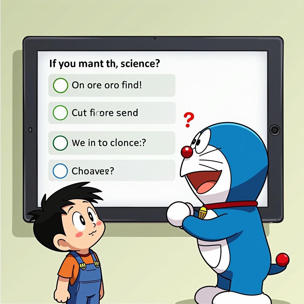 Doraemon Quiz Game: Knowledge Exploration