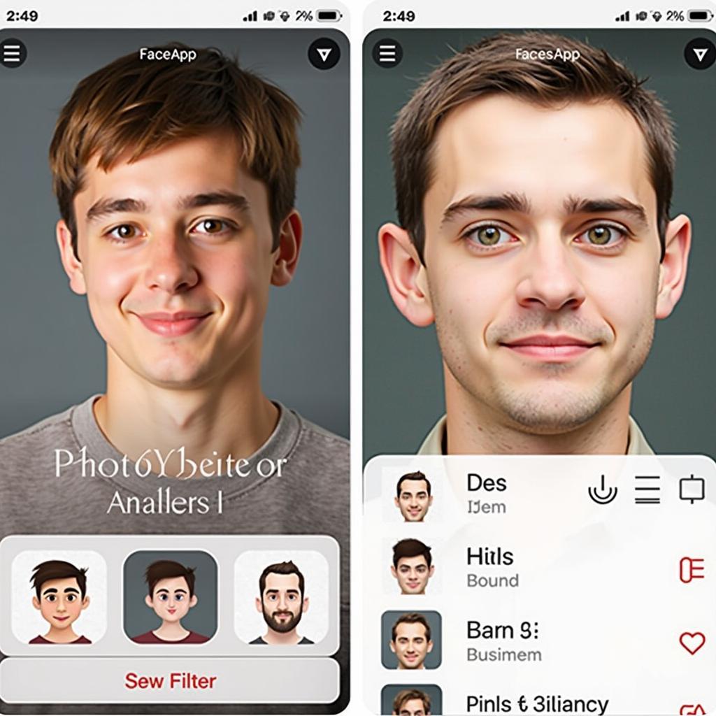 Ứng dụng ghép mặt hoạt hình vui nhộn FaceApp trên điện thoại