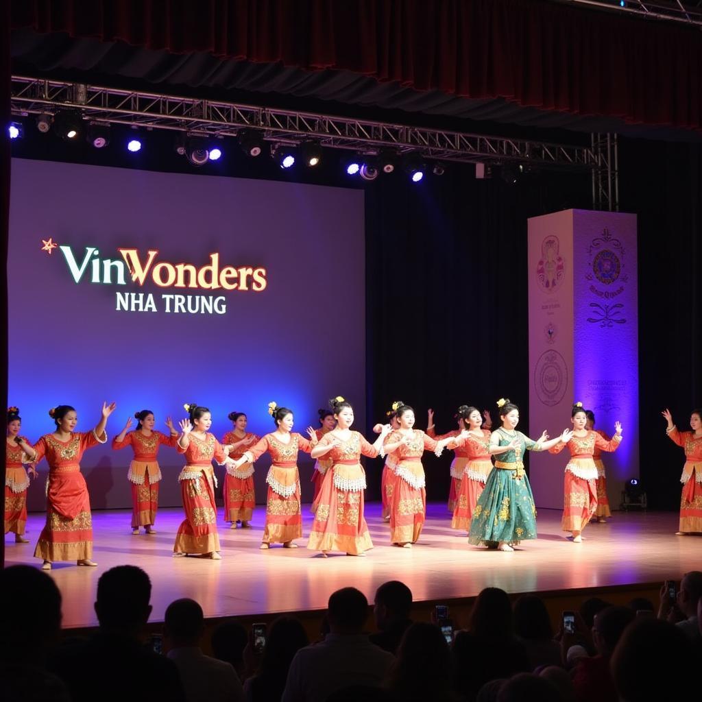 Biểu diễn nghệ thuật tại VinWonders Nha Trang