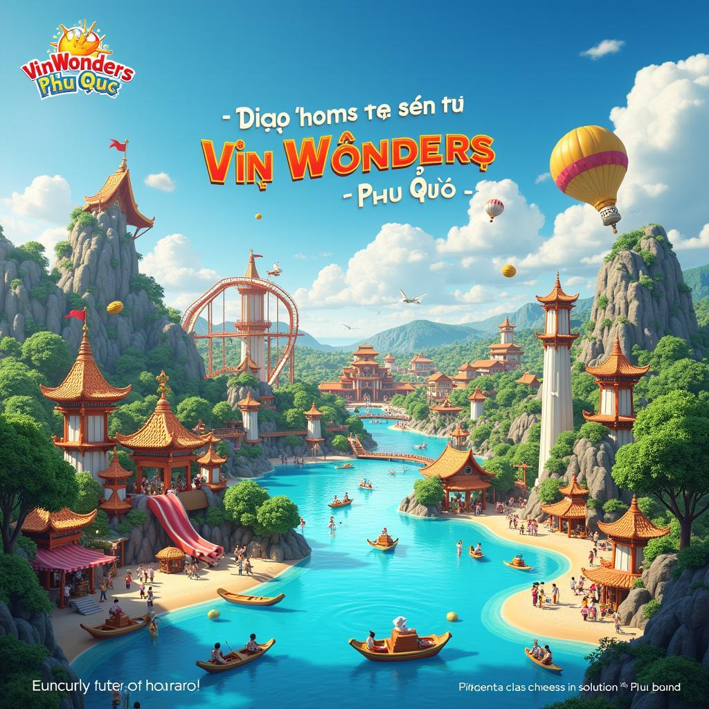 VinWonders Phú Quốc - Hòn đảo kỳ diệu với vô vàn trò chơi hấp dẫn