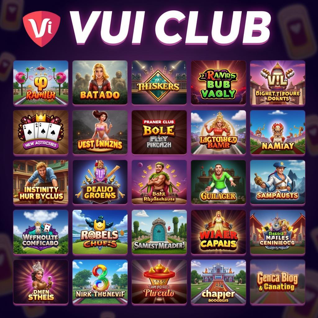 Thế giới game đa dạng tại Vui Club APK