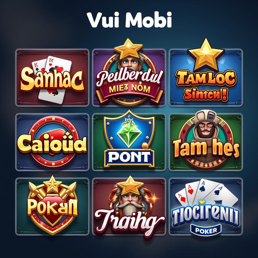 Sự đa dạng thể loại game bài trên Vui Mobi