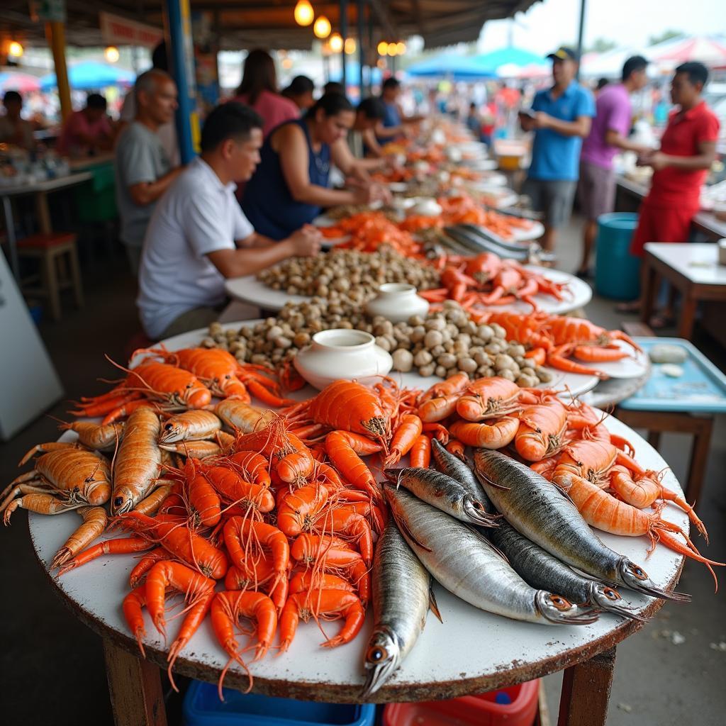 Hải sản tươi sống Vũng Tàu