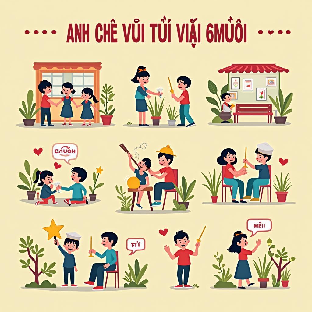 Anh che vui traj 6muoi: Giải trí lành mạnh