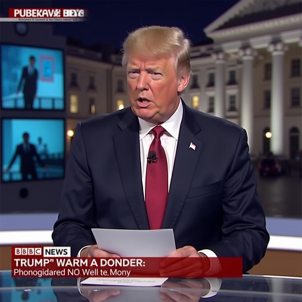 BBC phản hồi lại những chỉ trích của Donald Trump