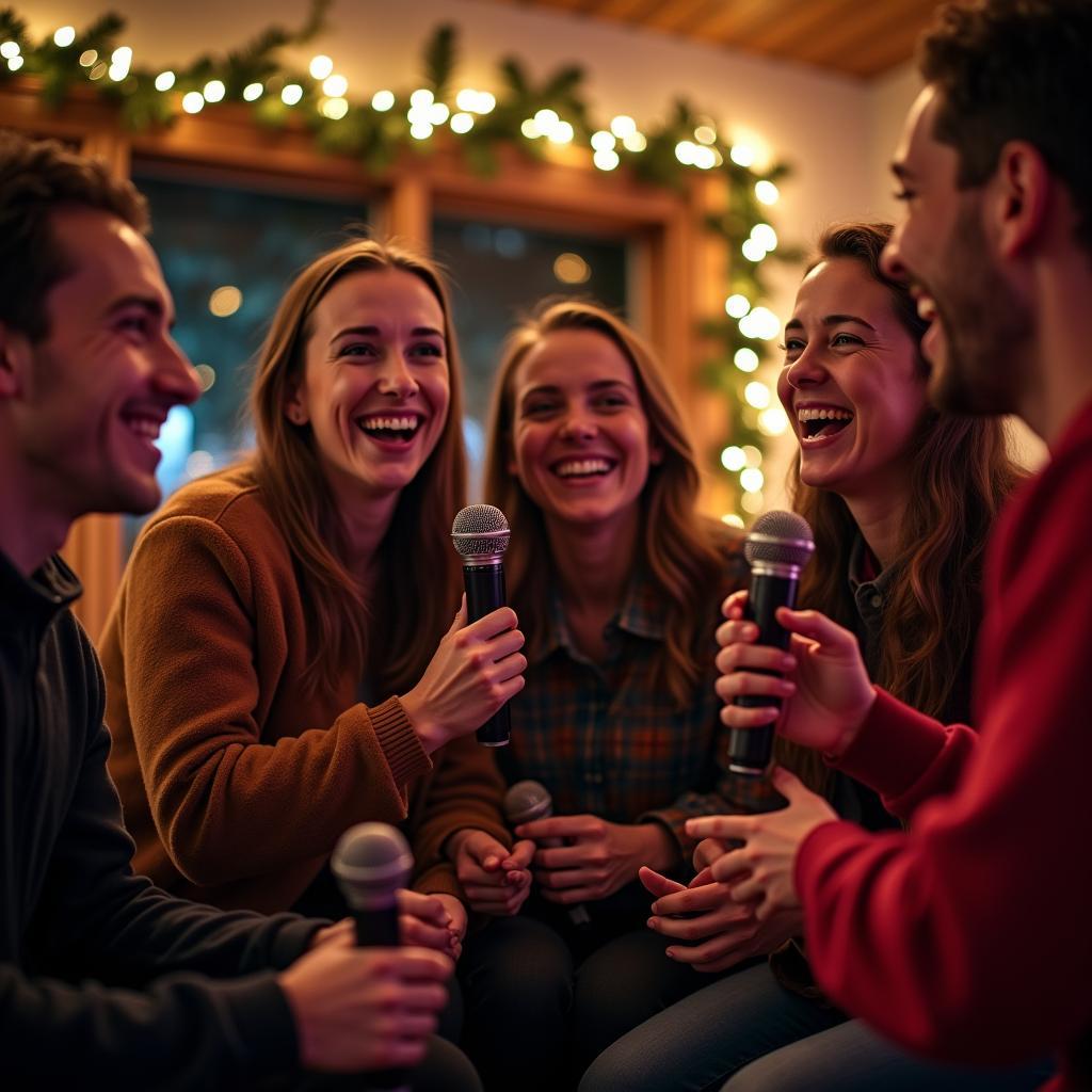 Bí quyết tổ chức karaoke mùa đông