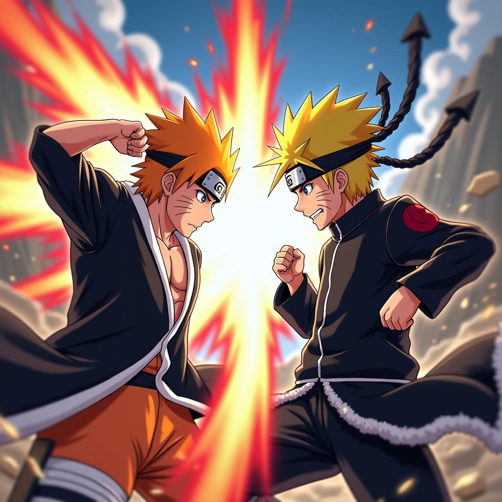 Trận chiến đối kháng hấp dẫn giữa các nhân vật trong Bleach vs Naruto