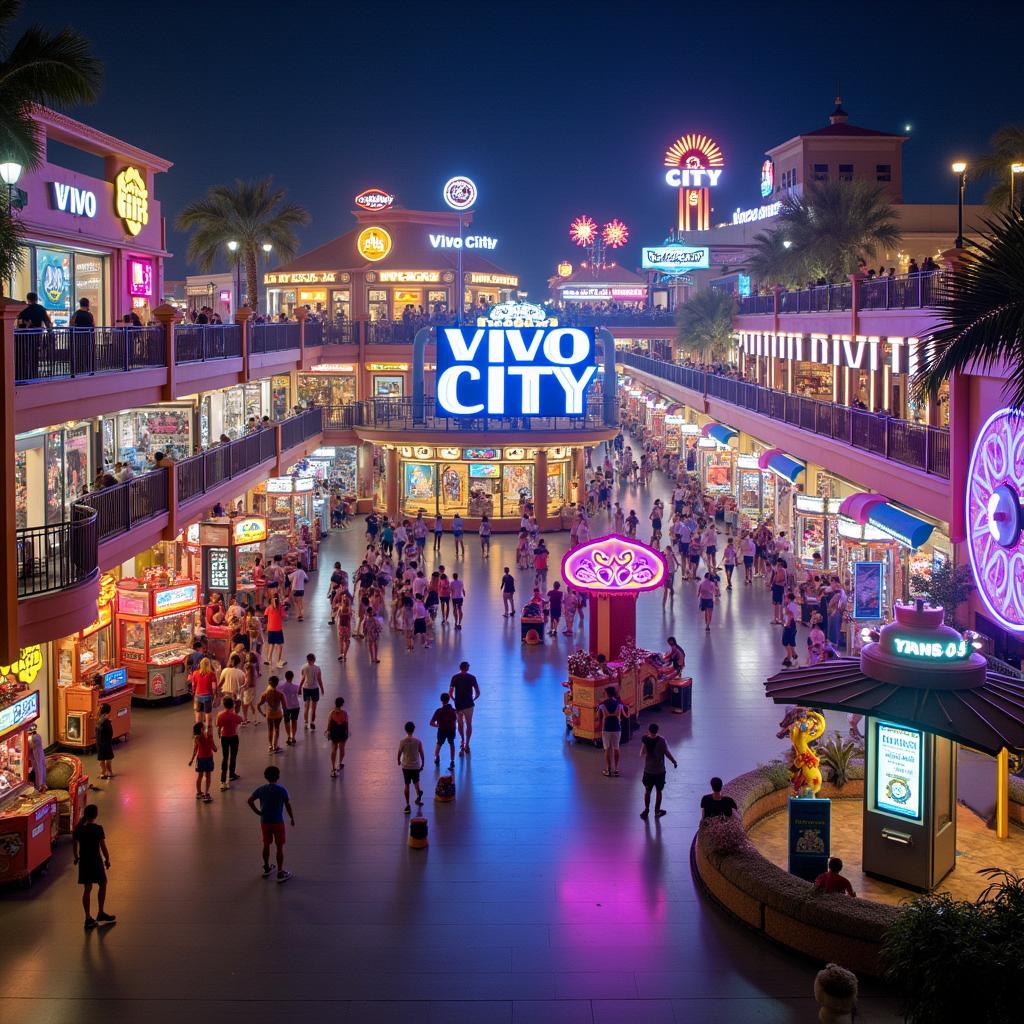 Các hoạt động vui chơi đa dạng tại Vivo City