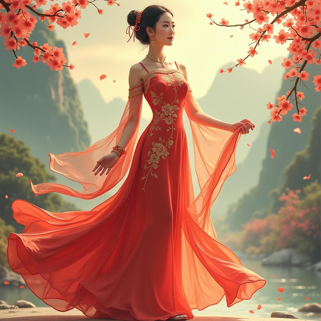 Câu đố vui về phụ nữ Việt Nam - Hình ảnh áo dài