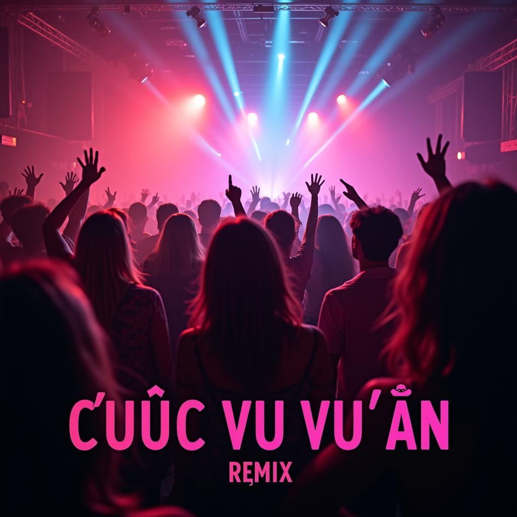 Hình ảnh sôi động của cuộc vui cô đơn remix