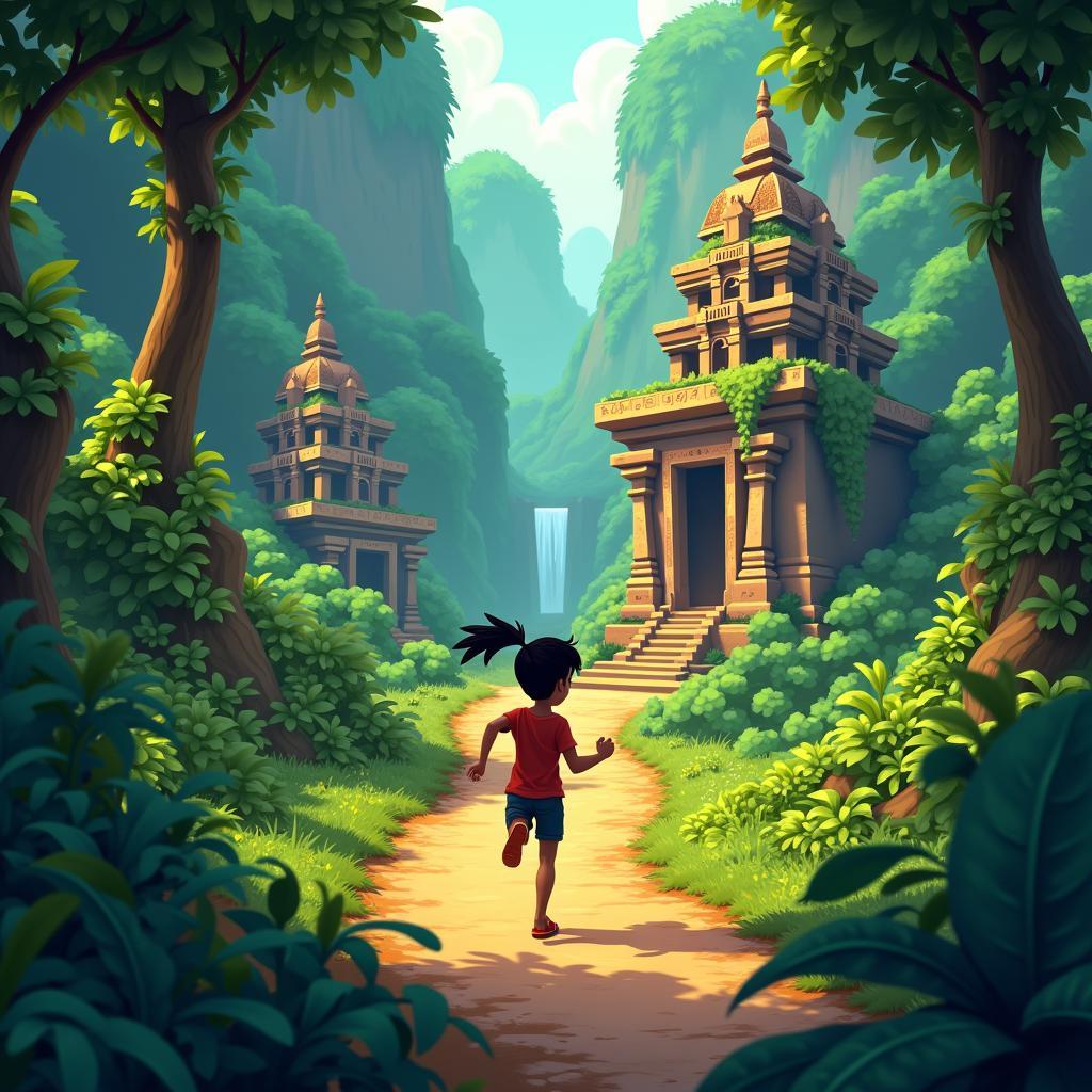 Đồ Họa Đẹp Mắt Của Temple Run 1