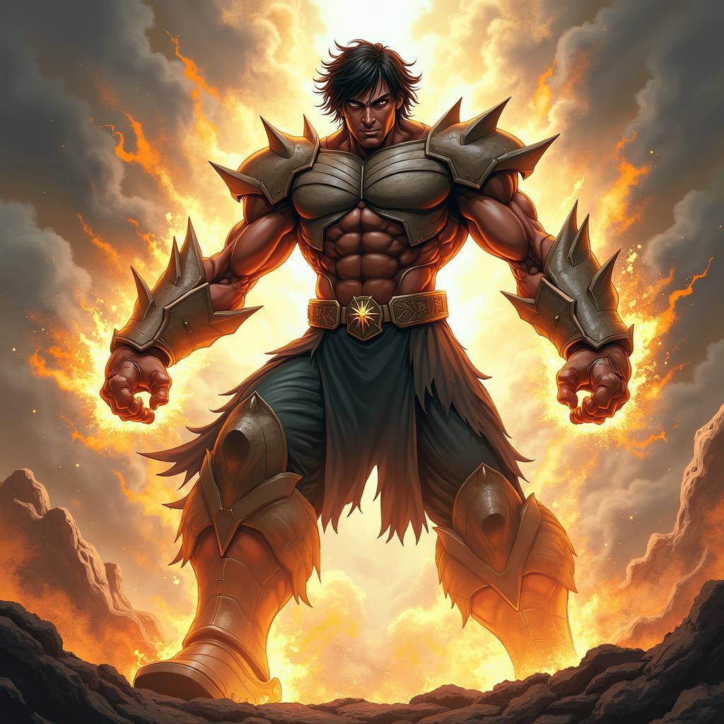 Eren Yeager biến hình thành Titan