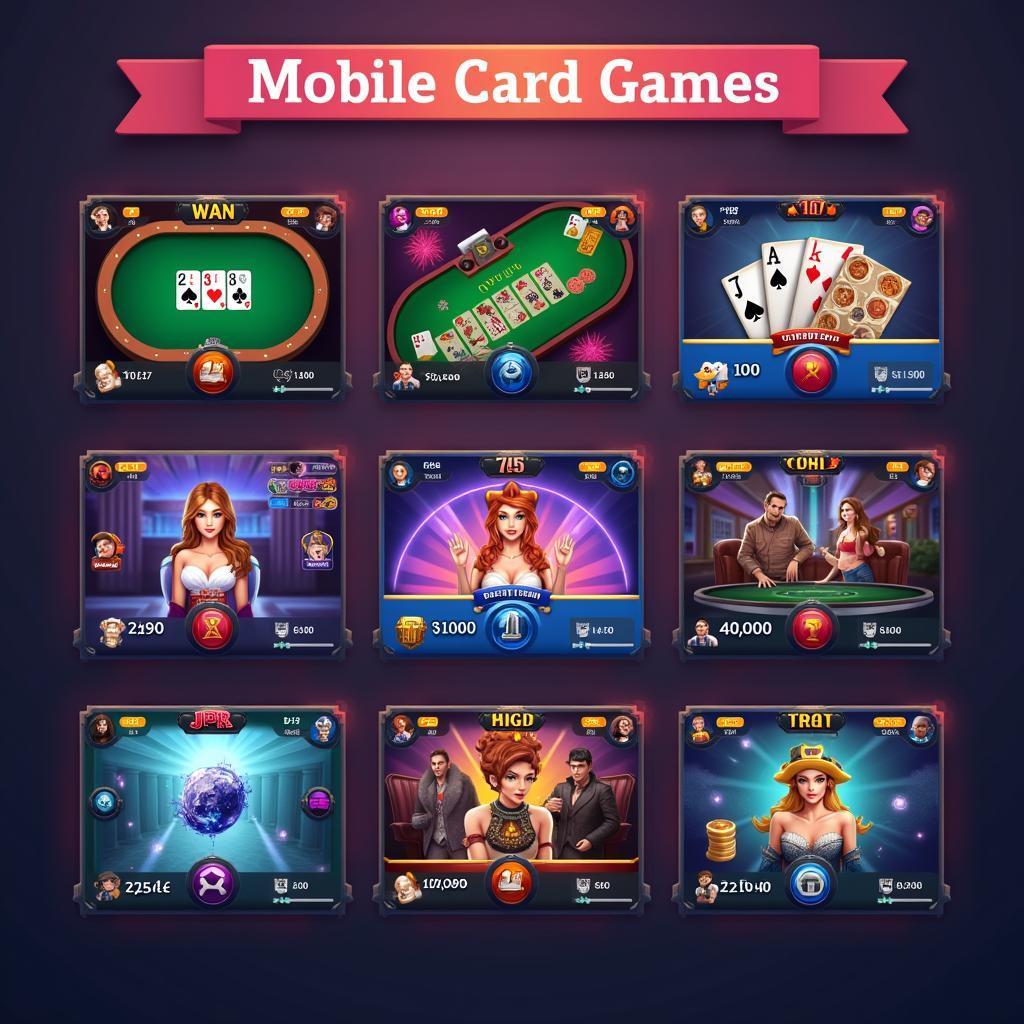 Game bài đổi thưởng vui mobile đa dạng thể loại