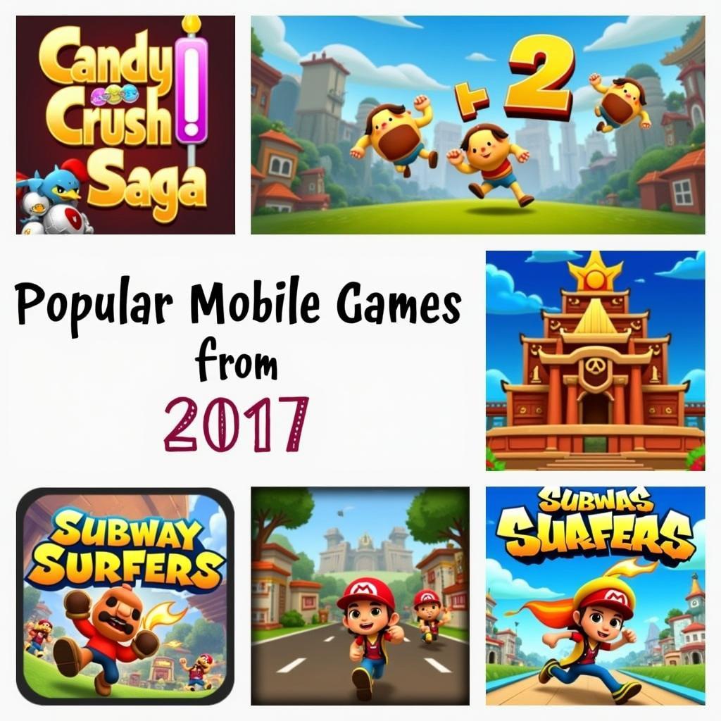 Top game mobile vui nhất năm 2017