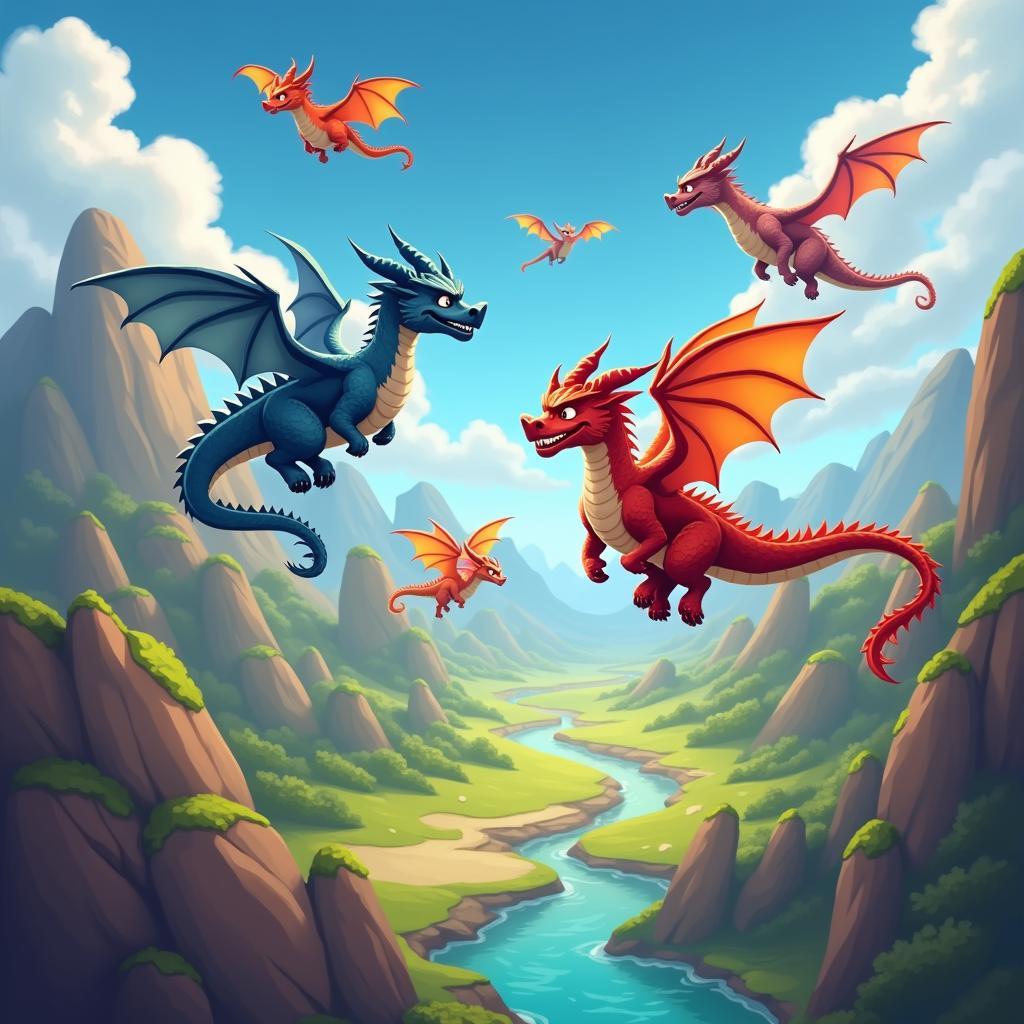 Game vui luyện rồng trên điện thoại
