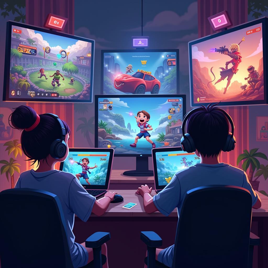 Trải nghiệm game thú vị trên Gamevui Comame Vui