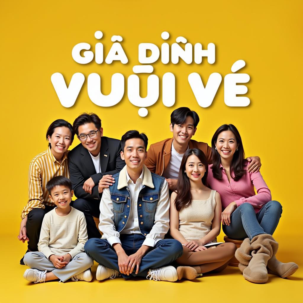 Poster phim Gia Đình Vui Vẻ Phần 1