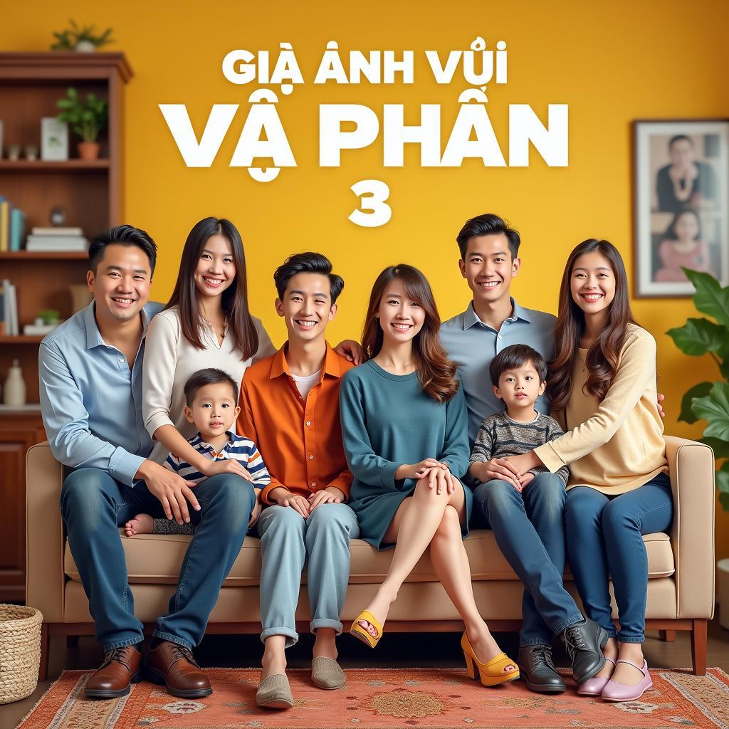 Poster phim Gia Đình Vui Vẻ phần 3