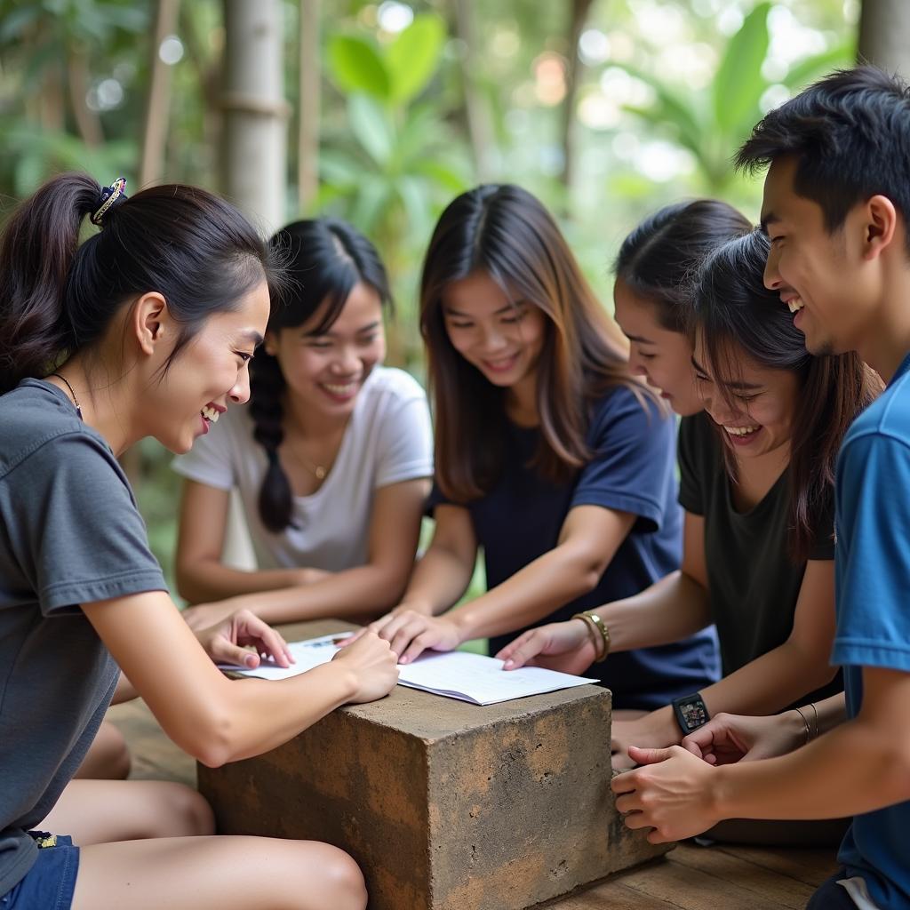 Hoạt động team building của Công ty Nụ Cười Vui