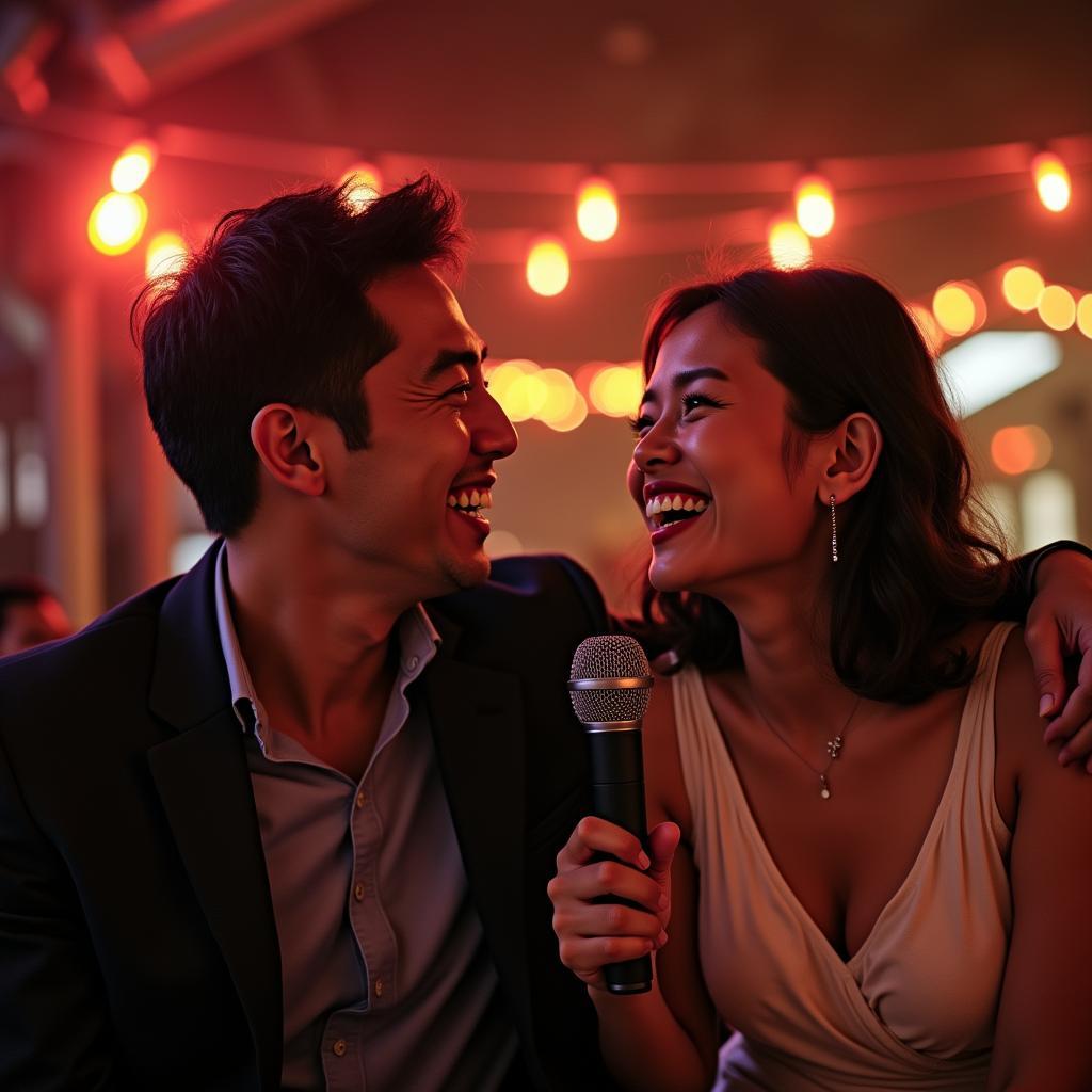 Karaoke "Anh vui là được" và tình yêu