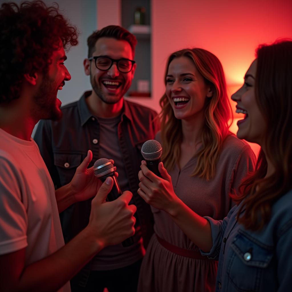 Karaoke nhạc vui