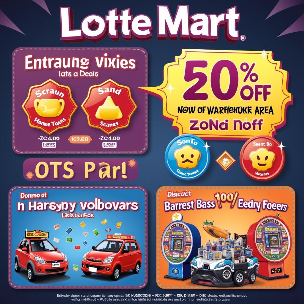 Khuyến mãi hấp dẫn tại khu vui chơi Lotte Mart