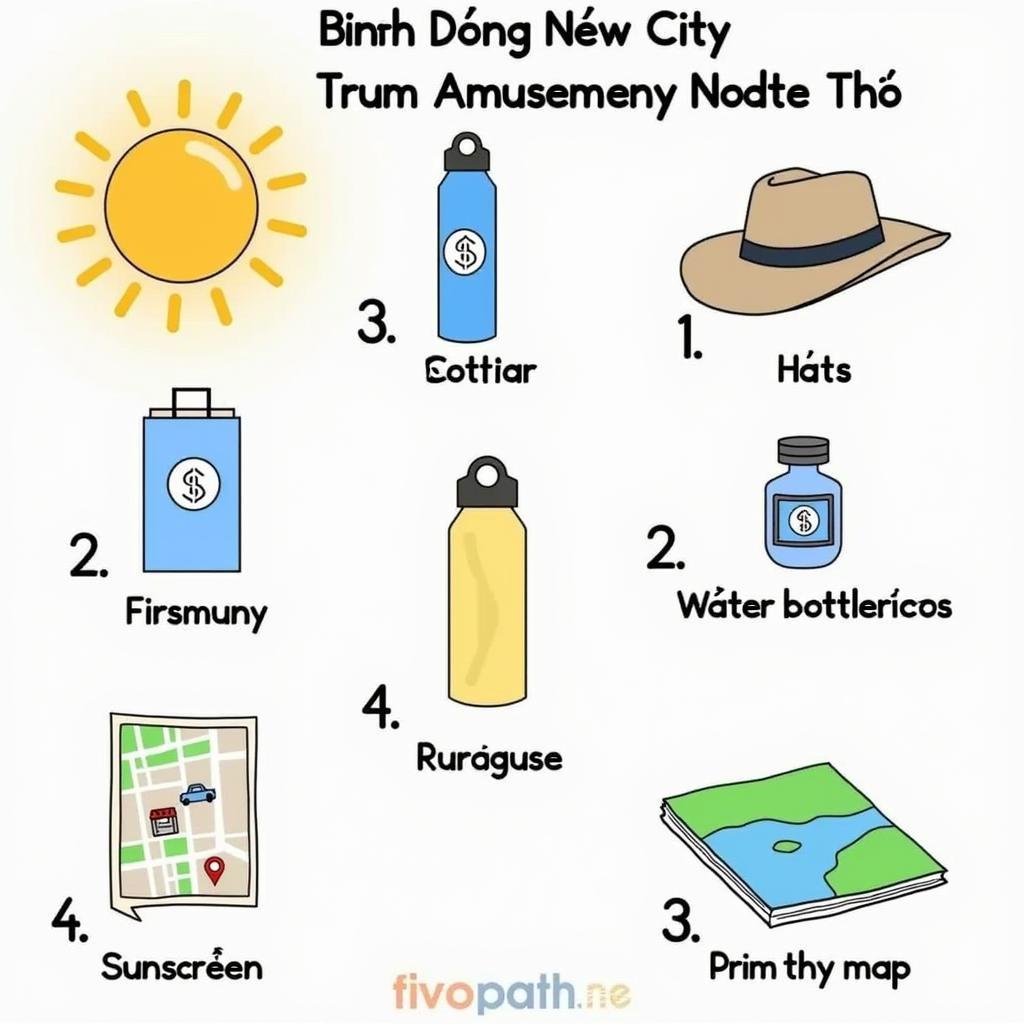 Chuẩn bị cho chuyến đi đến khu vui chơi thành phố mới Bình Dương