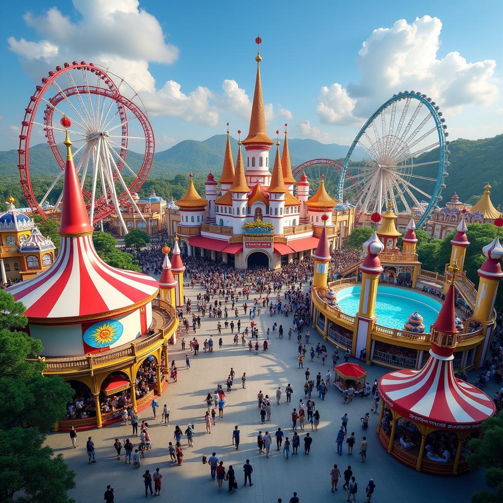 Trải nghiệm Lotte World Seoul