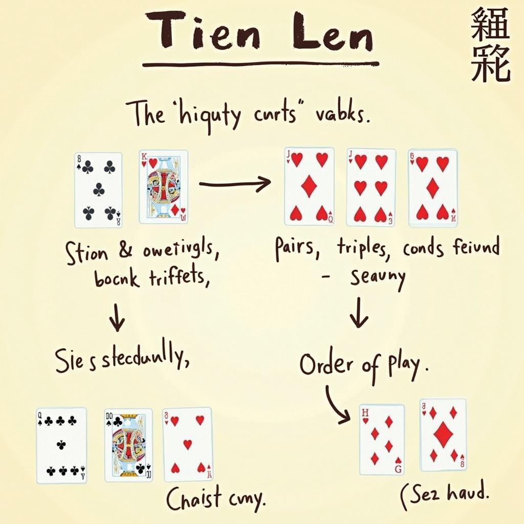 Luật chơi game tiến lên