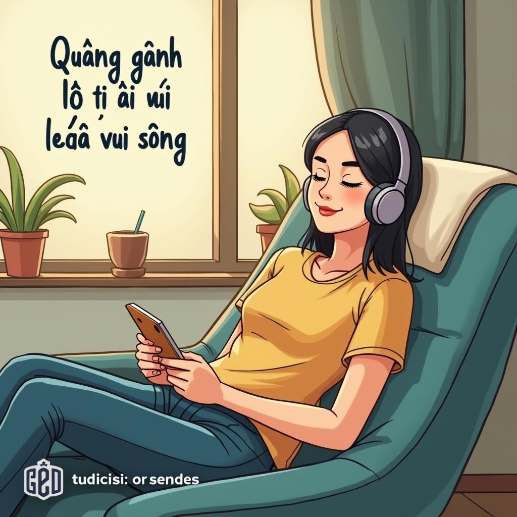 Người đang nghe audiobook Quang Ganh Lo Đi Và Vui Sống