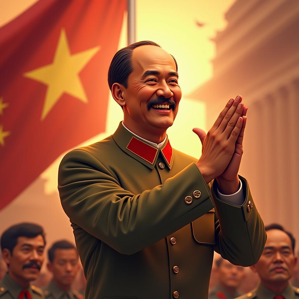 Hình ảnh Bác Hồ trong game online
