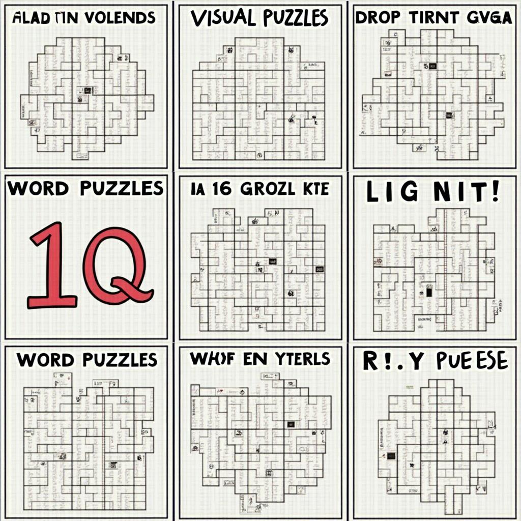 Những loại câu đố IQ vui phổ biến