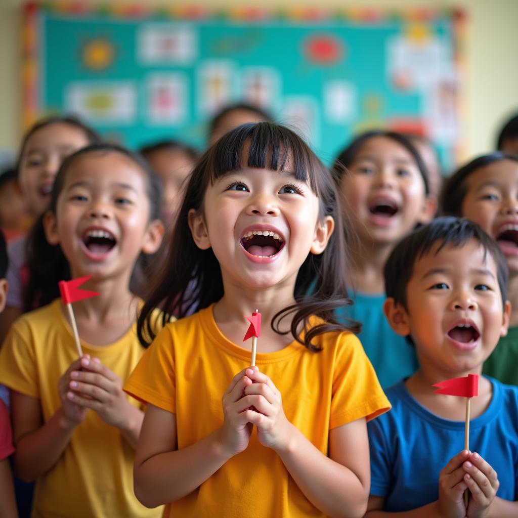 Trẻ Em Hát Niềm Vui Của Em
