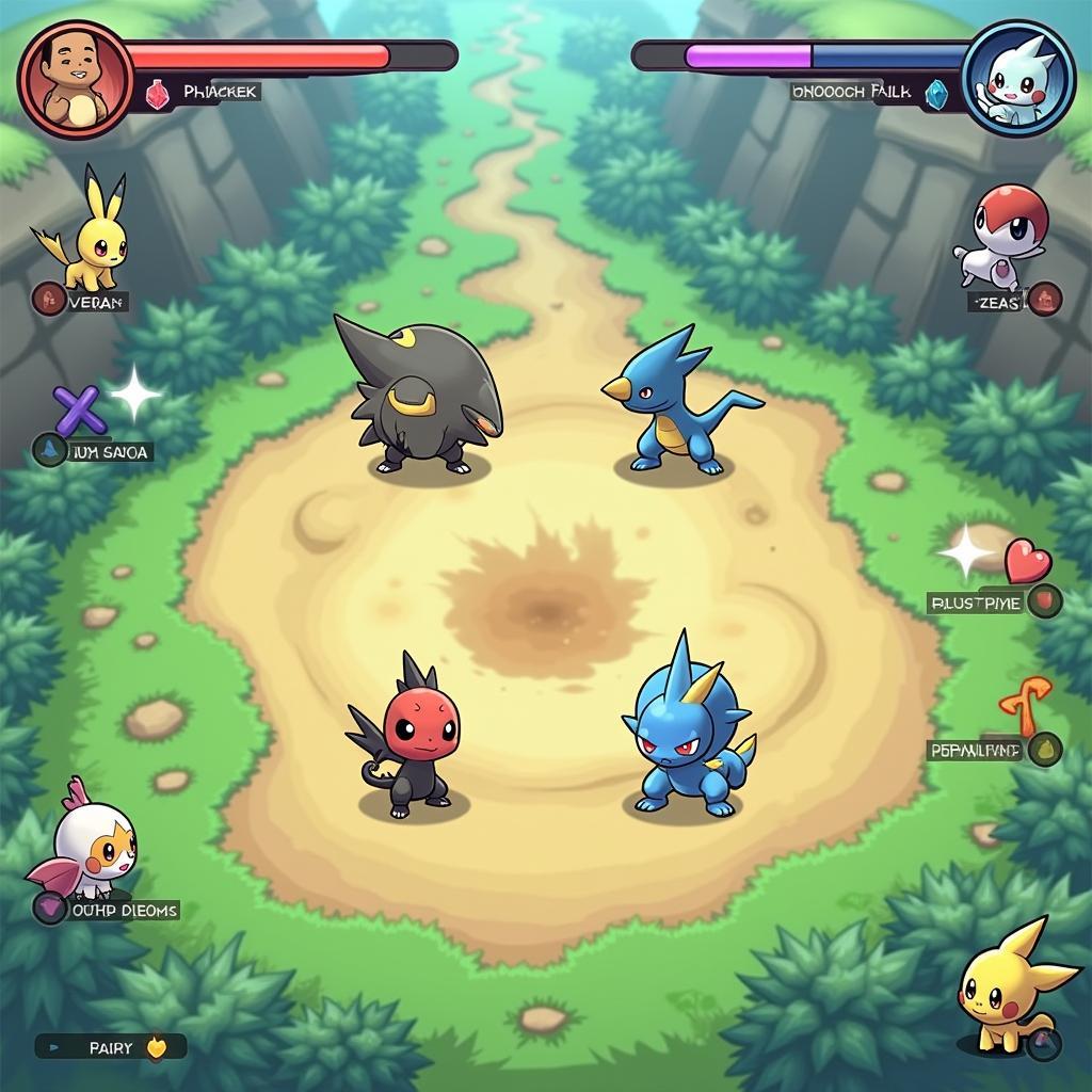 Trò chơi Pokemon chiến thuật