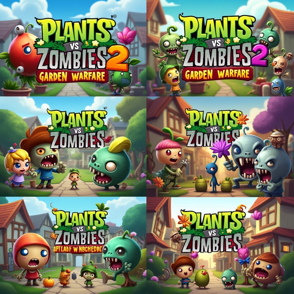 Plants vs. Zombies các phiên bản