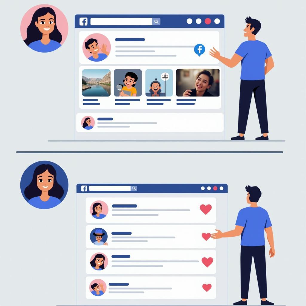 Tìm kiếm và chia sẻ ảnh vui trên facebook dễ như ăn kẹo